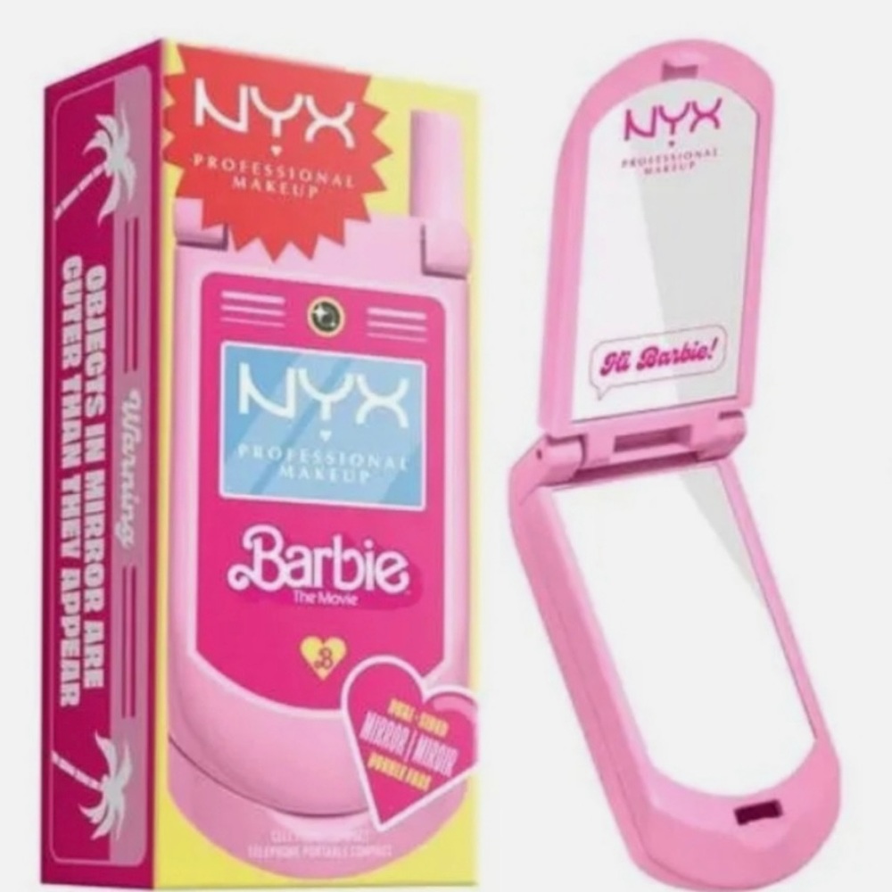 Limited Edition NYX Barbie Flip Phone Mirror NYX Barbie